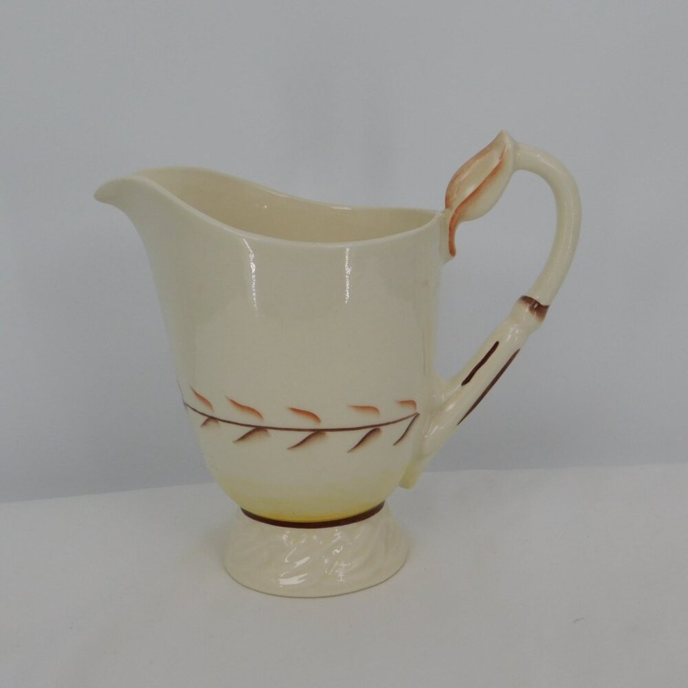 Vernon Kilns Vernonware Arcadia 7" Pitcher Vintage California Pottery RARE